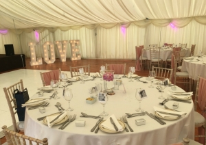 Weddings and events set up